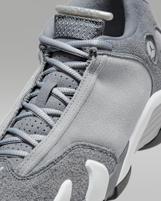 Air Jordan 14 Retro Flint Grey Big Kids Shoes. Nike